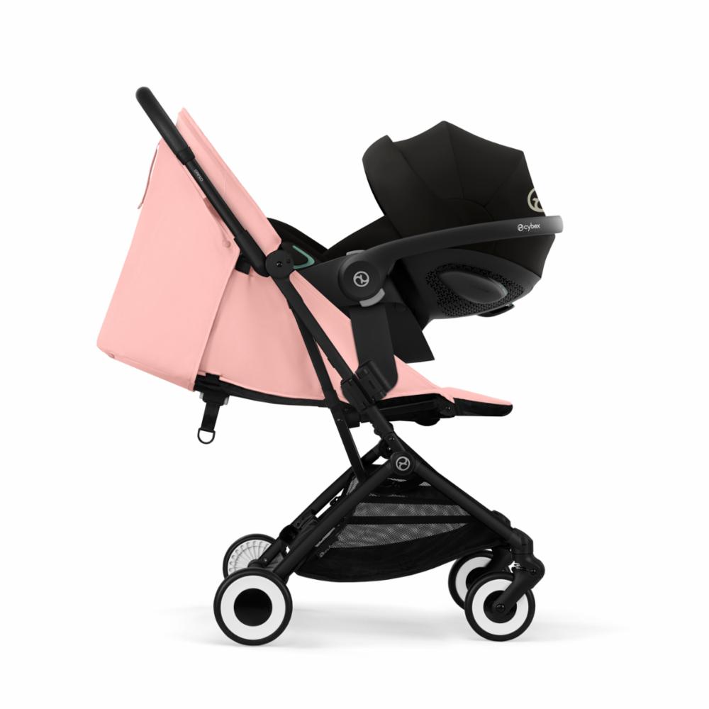 Cybex Orfeo Matkarattaat -25 - Black/Candy Pink