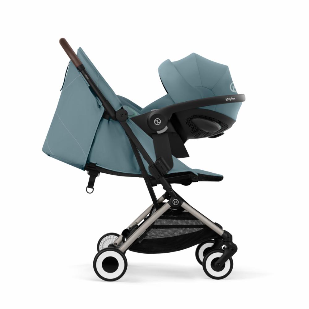 Cybex Orfeo Matkarattaat -25 - Taupe/Stormy Blue