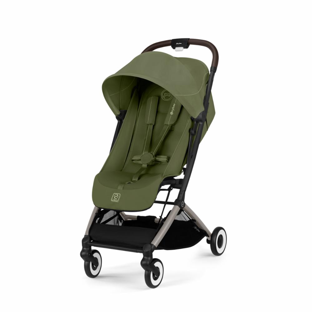 Cybex Orfeo Matkarattaat -25 - Taupe/Moss Green