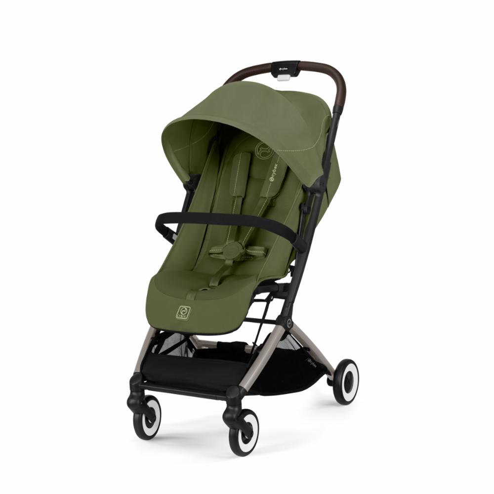Cybex Orfeo Matkarattaat -25 - Taupe/Moss Green