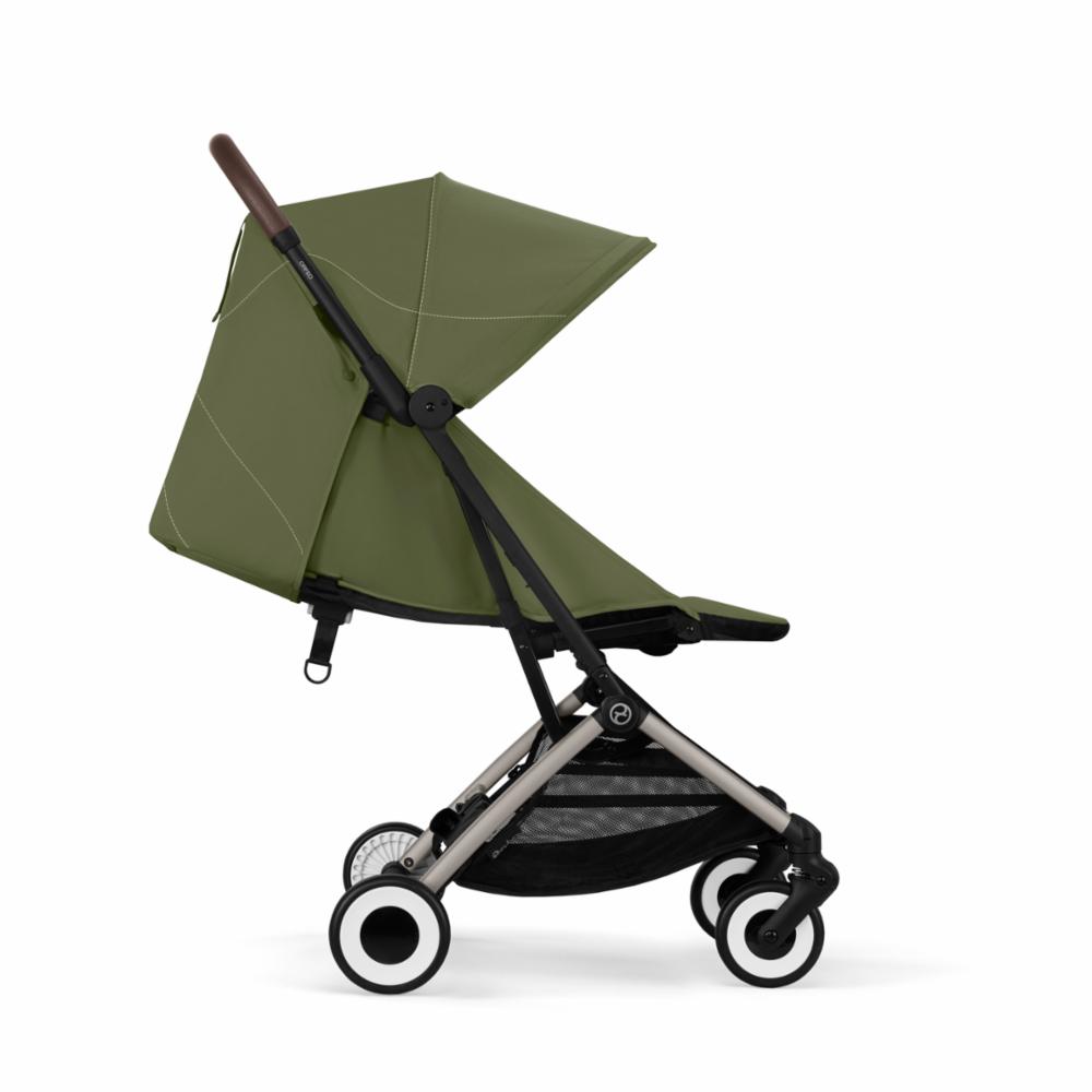 Cybex Orfeo Matkarattaat -25 - Taupe/Moss Green