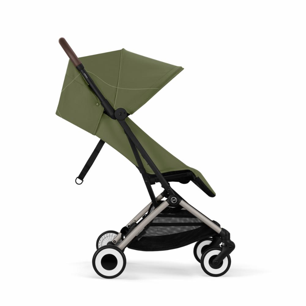 Cybex Orfeo Matkarattaat -25 - Taupe/Moss Green