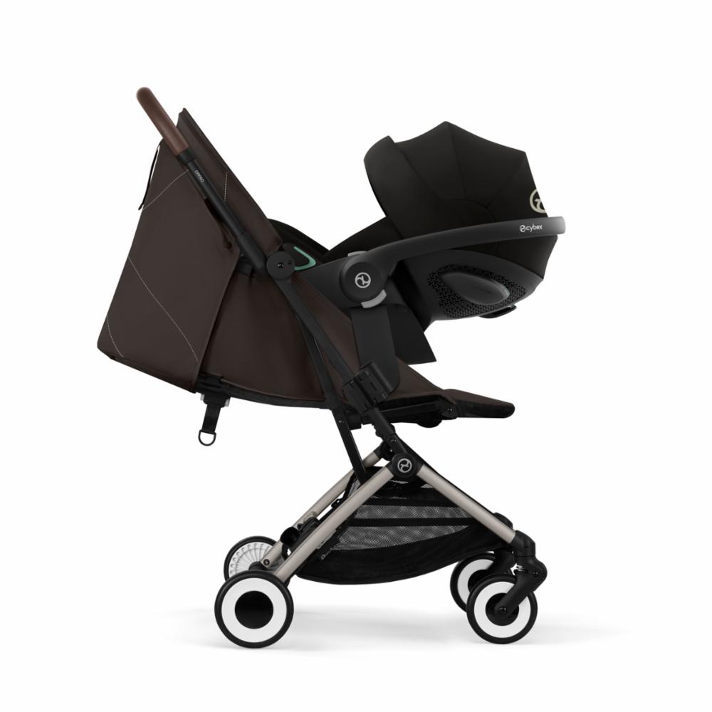 Cybex Orfeo Matkarattaat -25 - Taupe/Chocolate Brown