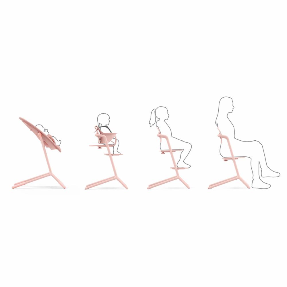 Cybex LEMO 4in1 Syöttötuoli - Light Pink