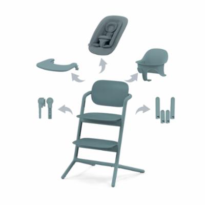 Cybex LEMO 4in1 Syöttötuoli - Stone Blue