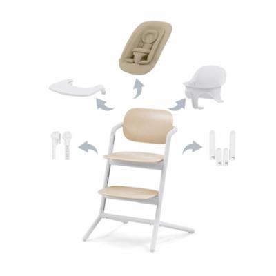 Cybex LEMO 4in1 Syöttötuoli - Sand White