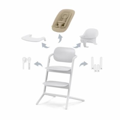 Cybex LEMO 4in1 Syöttötuoli - All White