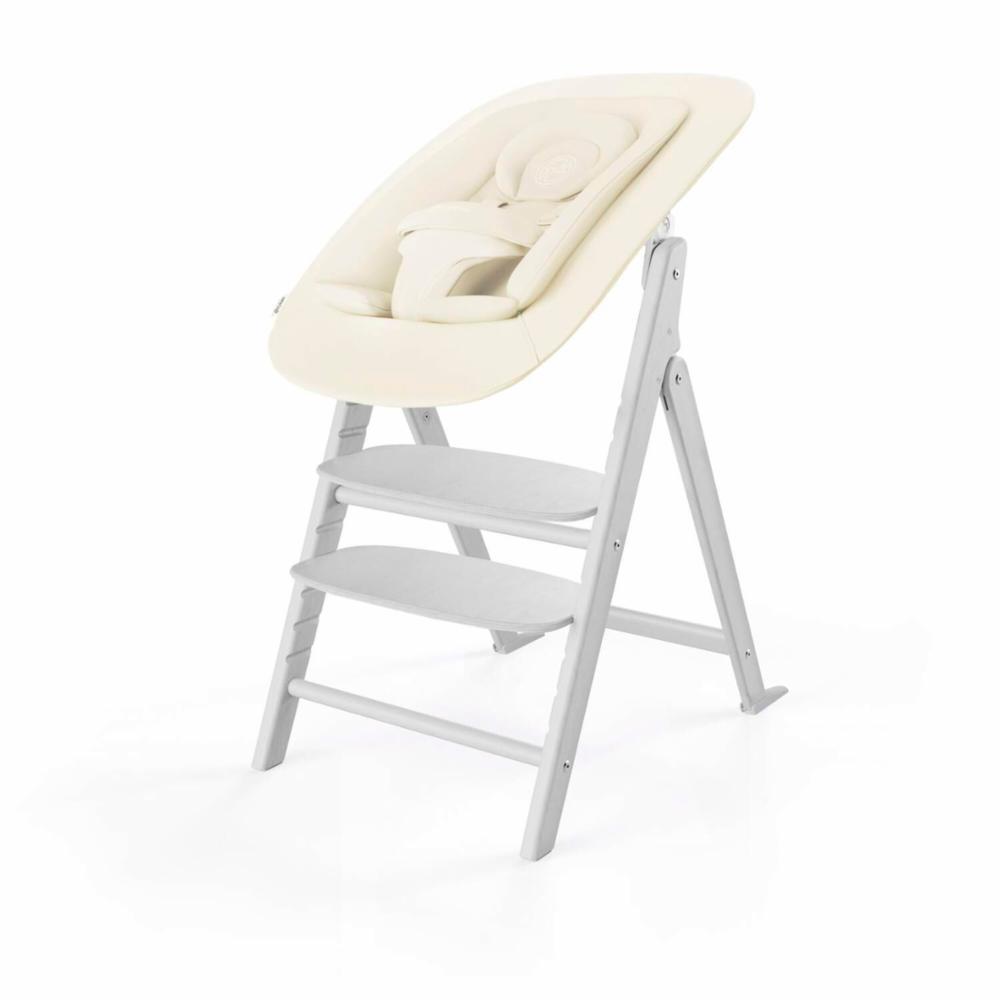 Cybex Click&Fold 4in1 syöttötuoli - All White