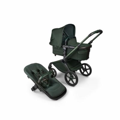 Bugaboo Fox 5 Complete Yhdistelmävaunut - Midnight Green Limited