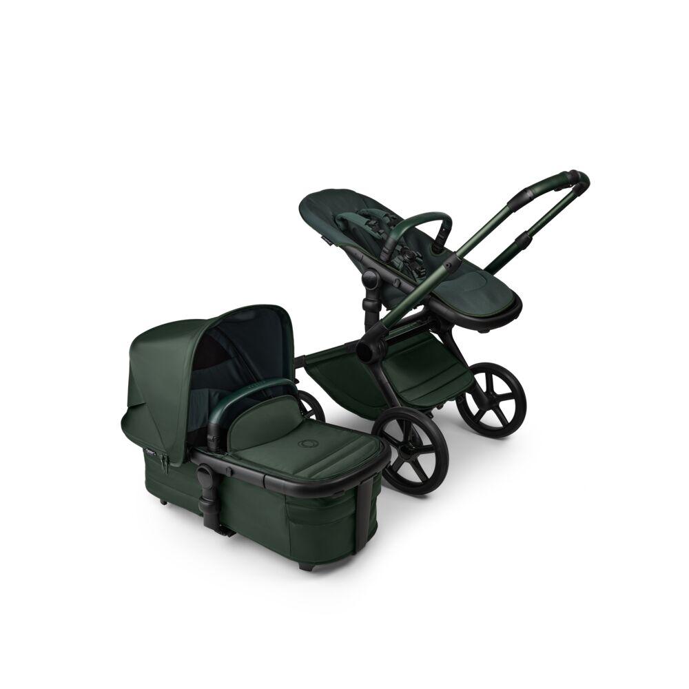 Bugaboo Fox 5 Complete Yhdistelmävaunut - Midnight Green Limited