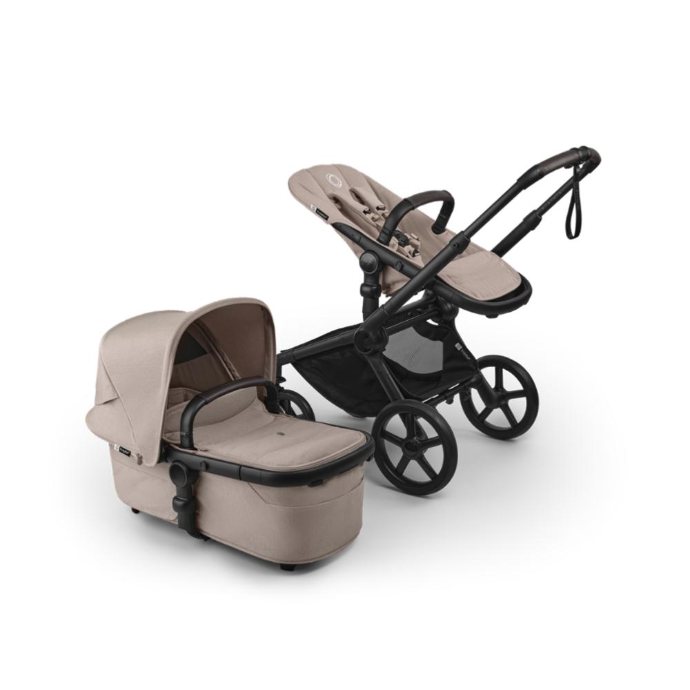 Bugaboo Fox 5 Renew Complete Yhdistelmävaunut - Black/Desert Taupe