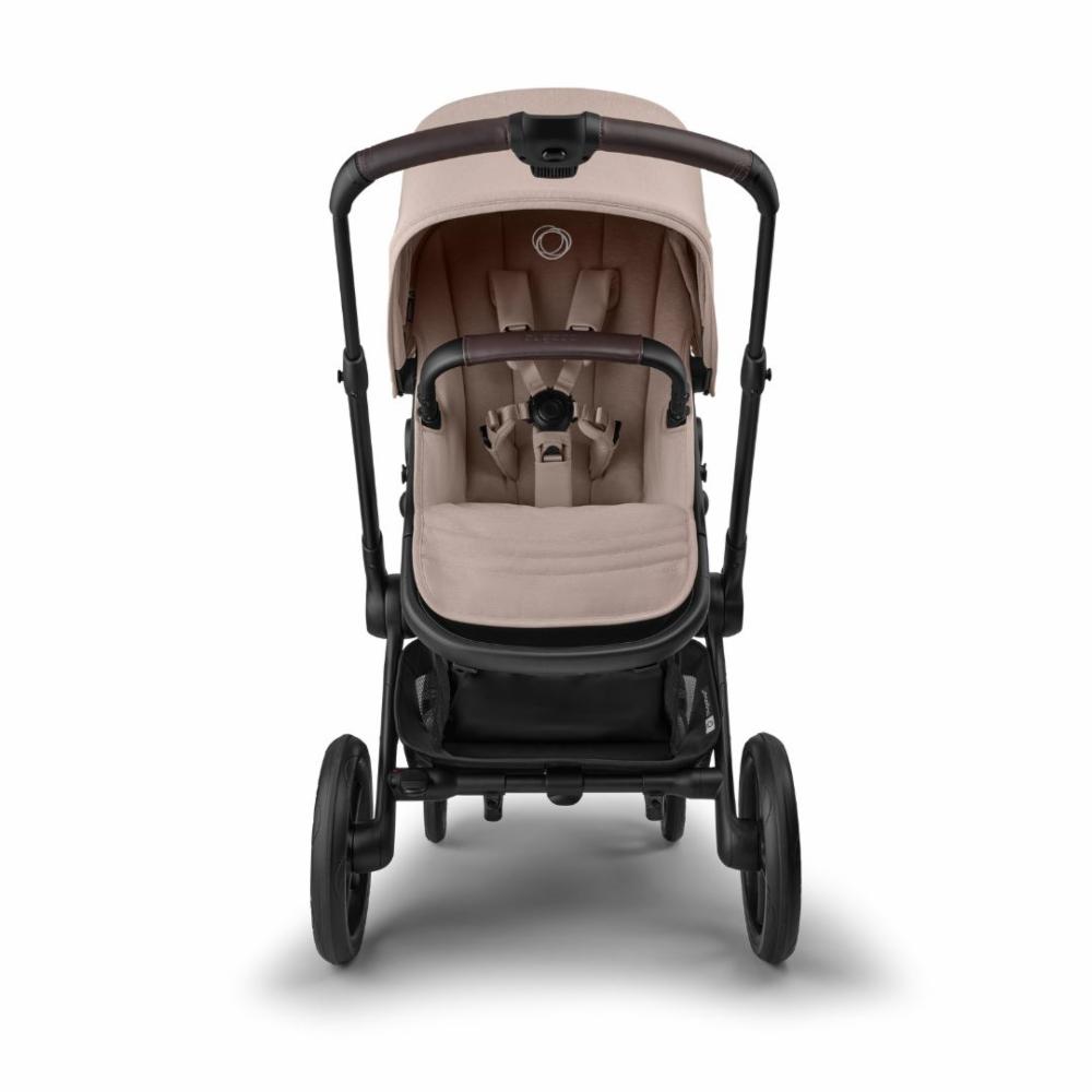Bugaboo Fox 5 Renew Complete Yhdistelmävaunut - Black/Desert Taupe