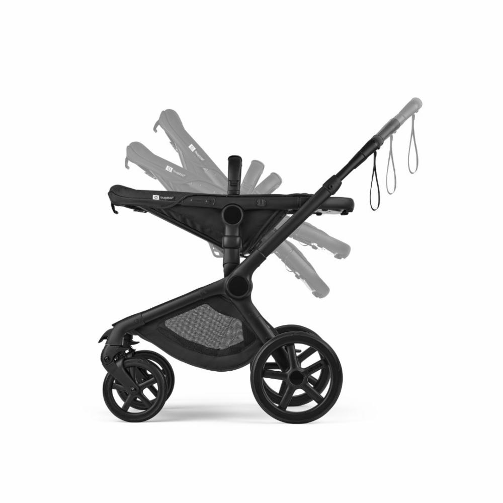 Bugaboo Fox 5 Renew Complete Yhdistelmävaunut - Black/Desert Taupe