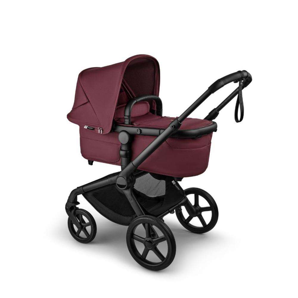 Bugaboo Fox 5 Renew Complete Yhdistelmävaunut - Black/Dark Cherry