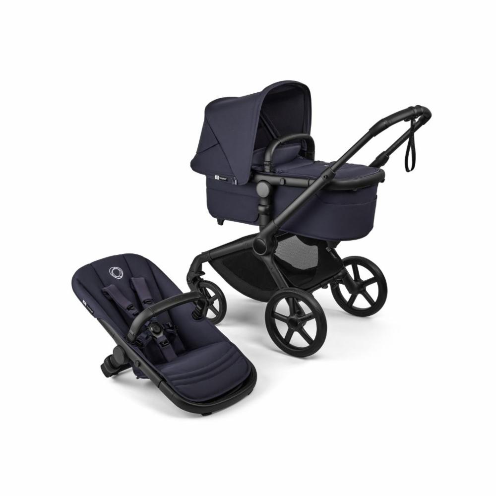 Bugaboo Fox 5 Renew Complete Yhdistelmävaunut - Black/Deep Indigo