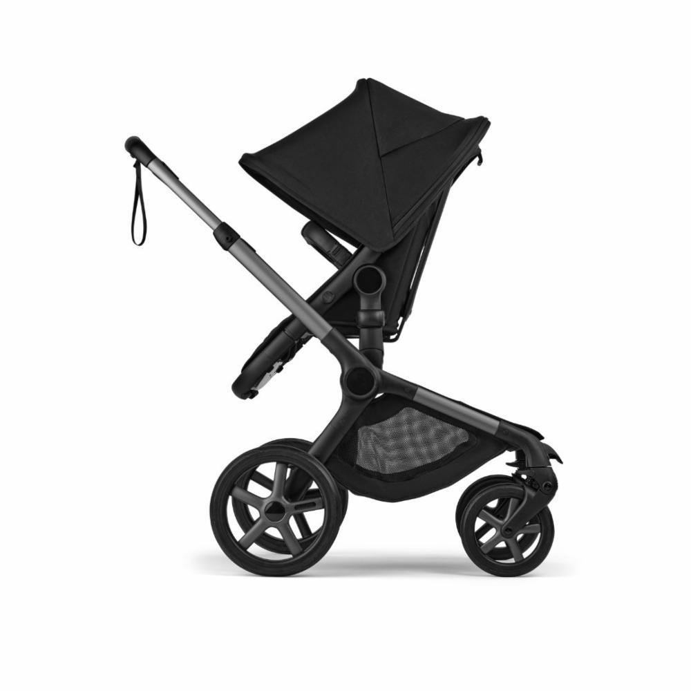 Bugaboo Fox 5 Renew Complete Yhdistelmävaunut - Black/Heritage Black