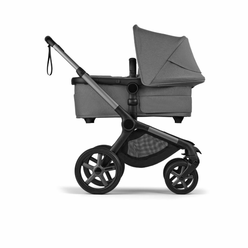 Bugaboo Fox 5 Renew Complete Yhdistelmävaunut - Graphite/Moon Grey