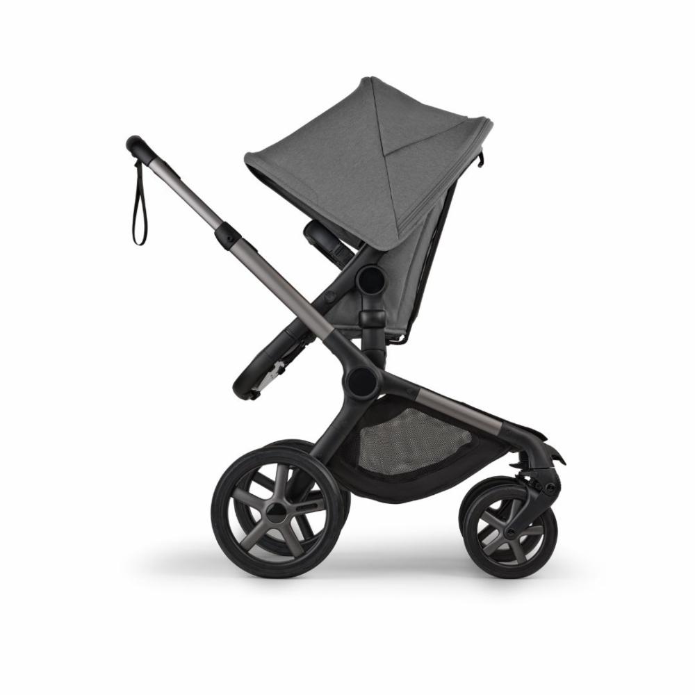 Bugaboo Fox 5 Renew Complete Yhdistelmävaunut - Graphite/Moon Grey