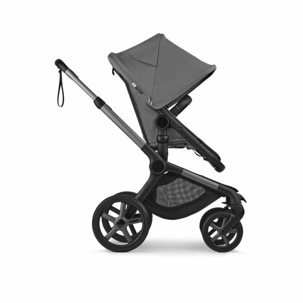 Bugaboo Fox 5 Renew Complete Yhdistelmävaunut - Graphite/Moon Grey