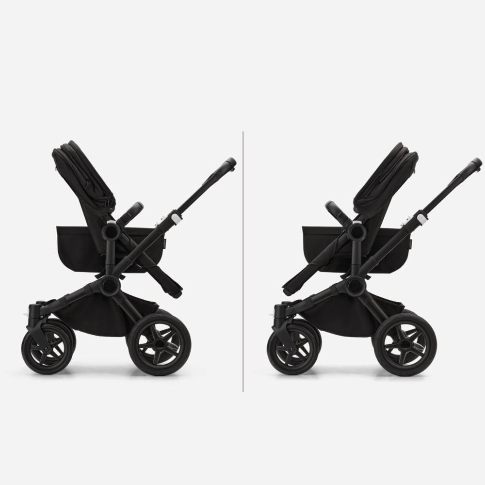 Bugaboo Donkey5 Mono Yhdistelmävaunut - Graphite/Stormy Blue