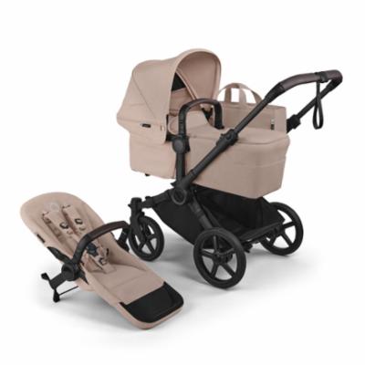 cream donkey duo stroller