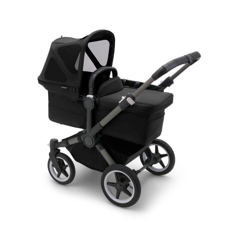 Bugaboo Donkey Breezy Sun Canopy - Midnight Black