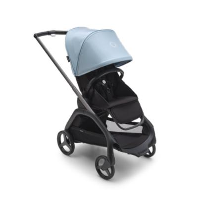 Bugaboo Dragonfly Complete Rattaat - Graphite/Midnight Black-Skyline Blue