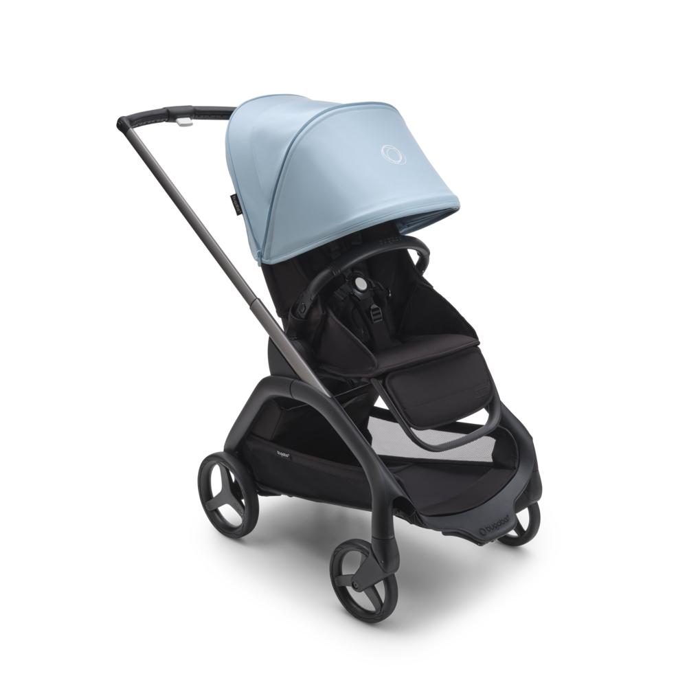 Bugaboo Dragonfly Complete Rattaat - Graphite/Midnight Black-Skyline Blue