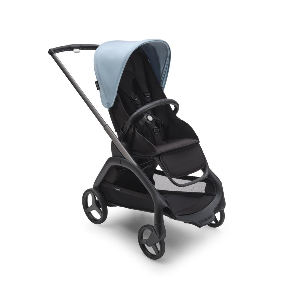 Bugaboo Dragonfly Complete Rattaat - Graphite/Midnight Black-Skyline Blue