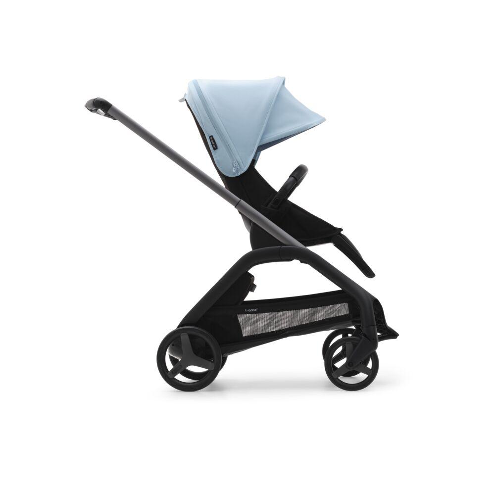 Bugaboo Dragonfly Complete Rattaat - Graphite/Midnight Black-Skyline Blue