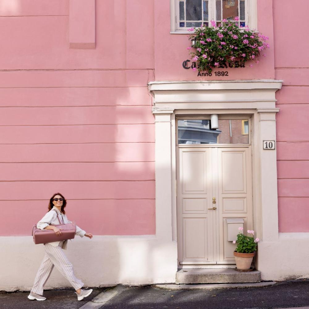 Voksi Kantokassi Carry Me - Blush Pink