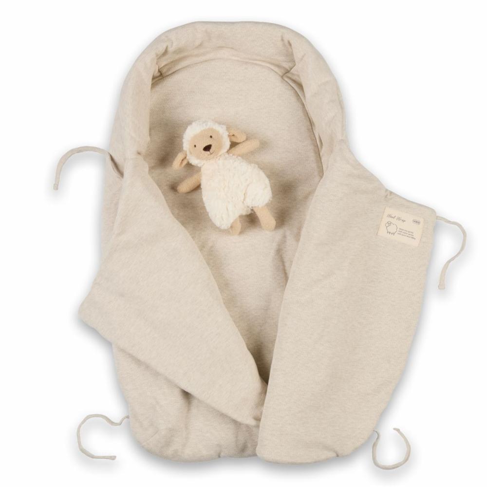 Voksi Wool Wrap - Sand