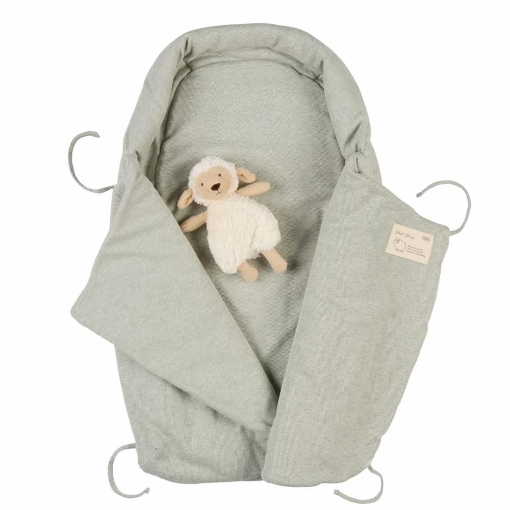 Voksi Wool Wrap - Misty Green