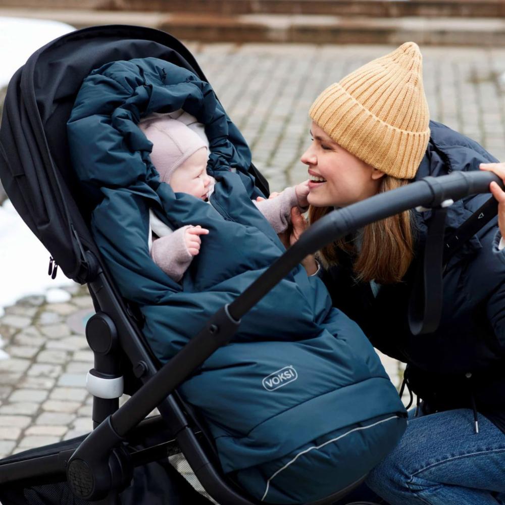 Voksi Merinovilla Haalari - Soft Grape - Koko 86-92