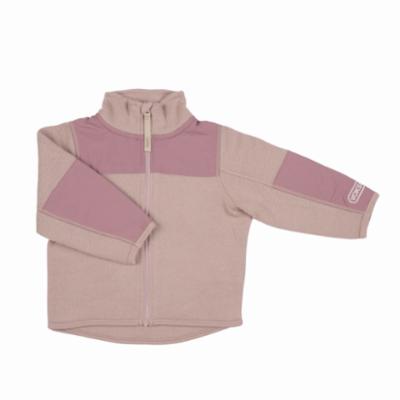 Voksi Wool Jacket fleece - Soft Grape - Size 74-80