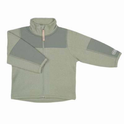Voksi Wool Jacket fleece - Misty Green - Size 74-80