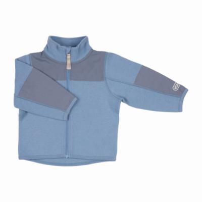 Voksi Wool Jacket fleece - Blue Bell - Size 98-104