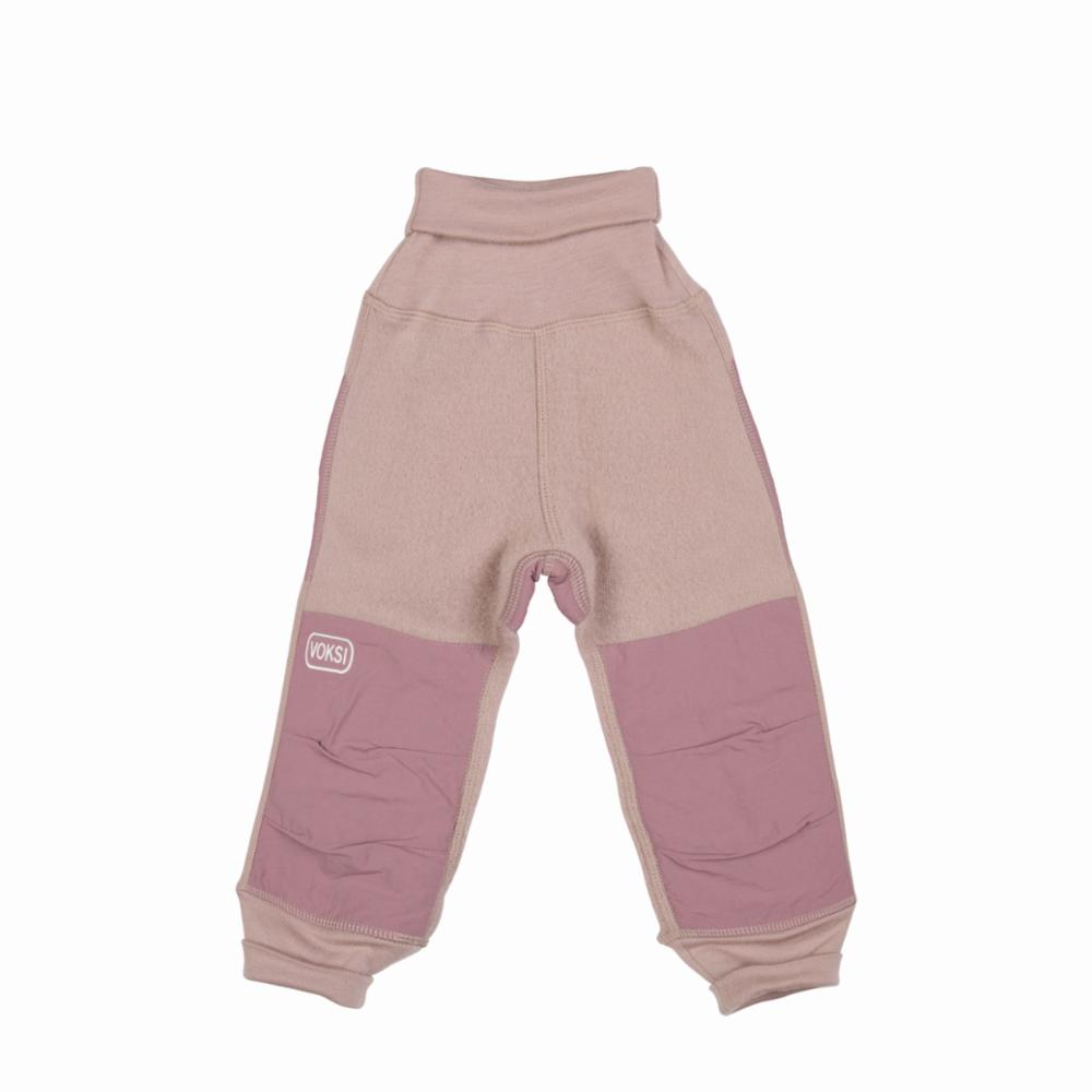 Voksi Villahousut (villafleece) - Soft Grape - Koko 74-80