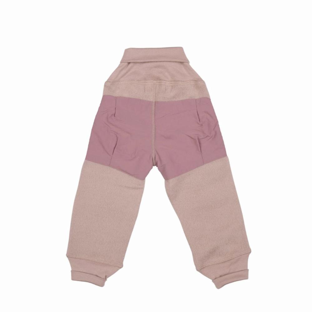 Voksi Villahousut (villafleece) - Soft Grape - Koko 86-92