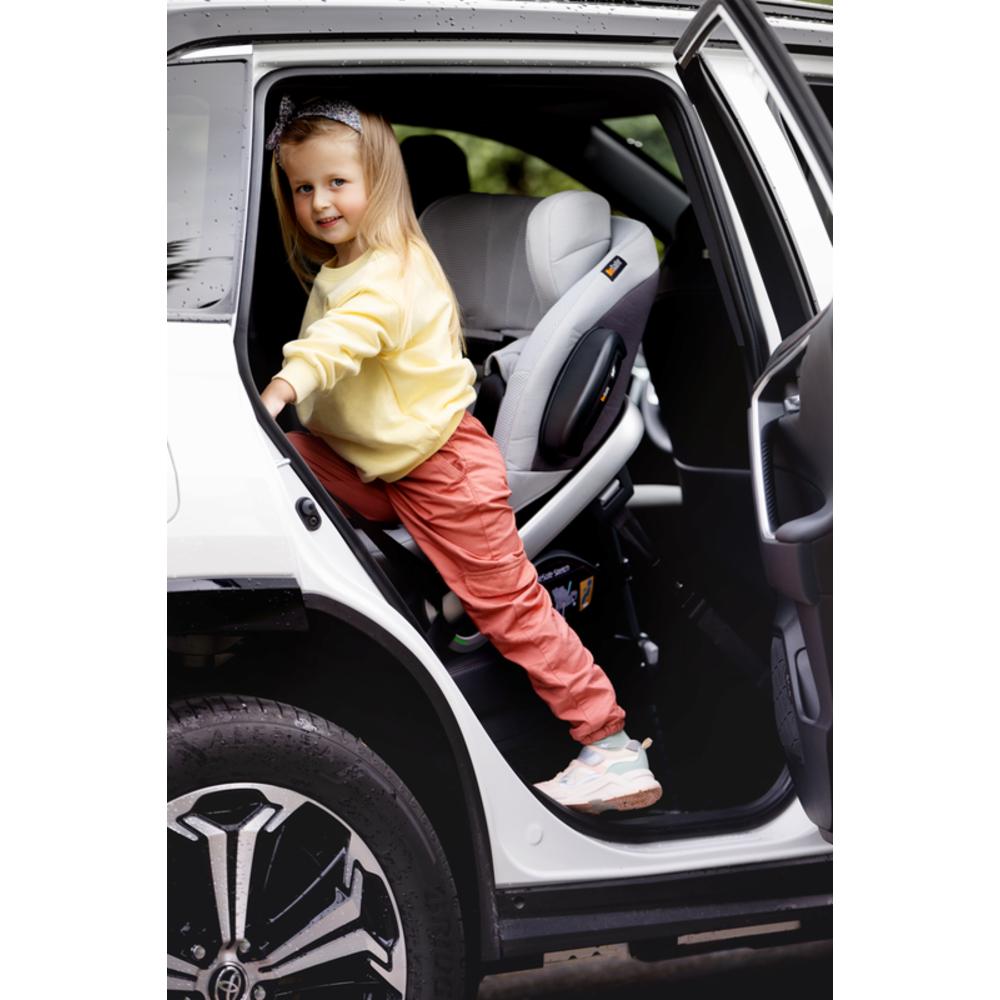 BeSafe Stretch Turvaistuin 61-125cm - Metallic Melange