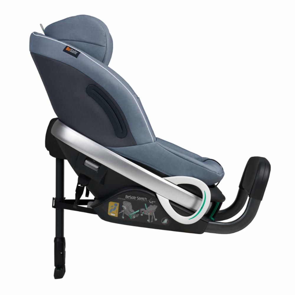 BeSafe Stretch Car Seat 61-125 cm - Cloud Melange