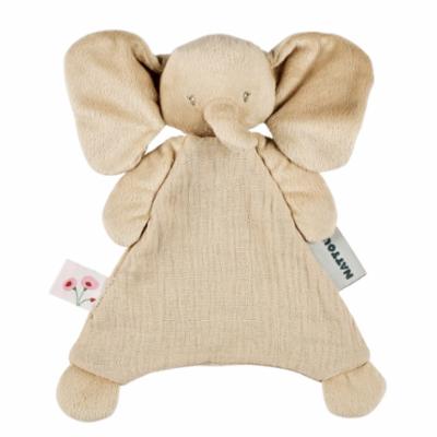 Nattou FanFan Uniriepu &ndash; Doudou norsu, beige
