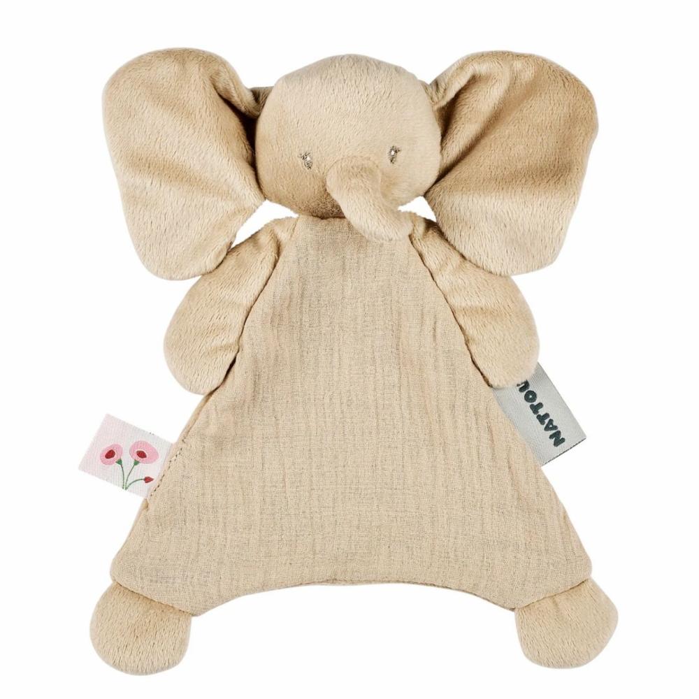Nattou FanFan Uniriepu – Doudou norsu, beige