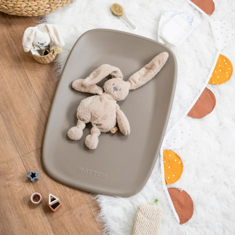 Nattou Hoitoalusta Softy 70*50cm, Taupe