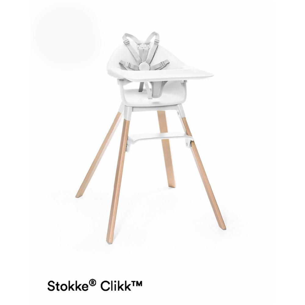 Stokke Clikk Syöttötuoli - Valkoinen