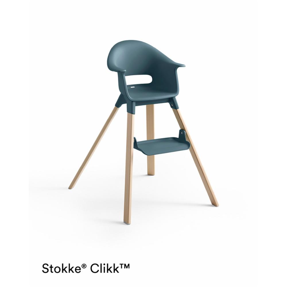 Stokke Clikk Syöttötuoli -  Fjord Blue
