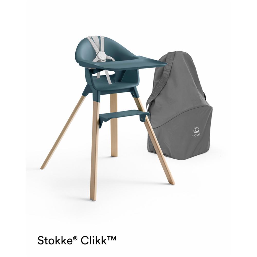 Stokke Clikk Syöttötuoli -  Fjord Blue