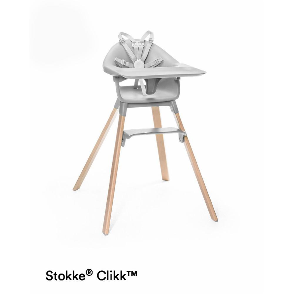 Stokke Clikk Syöttötuoli - Grey