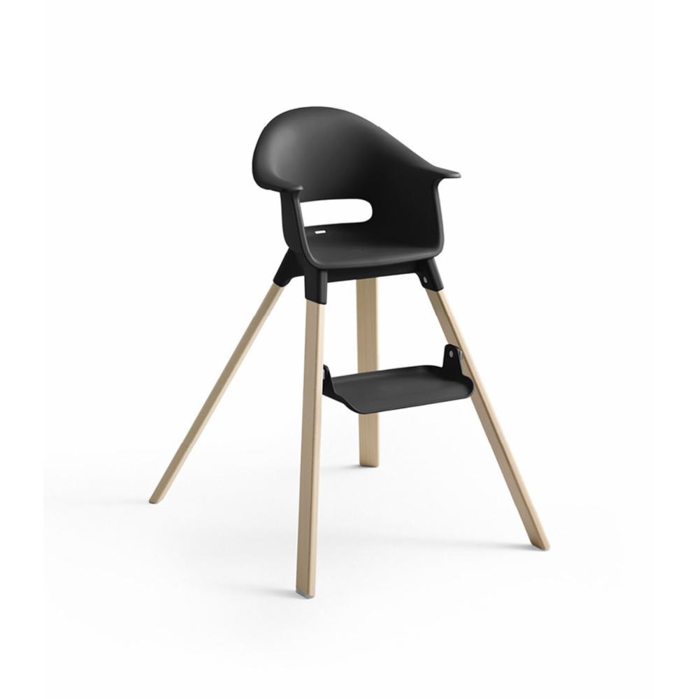 Stokke Clikk Syöttötuoli - Black/Natural