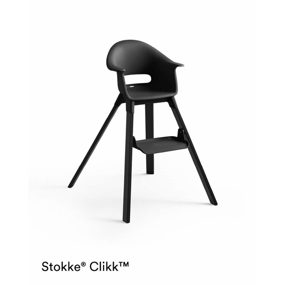 Stokke Clikk Syöttötuoli - Midnight Black